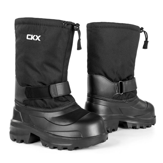 CKX Taiga Boots Unisex Black Size 4