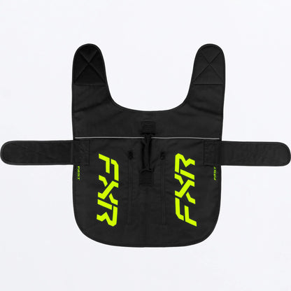 FXR CX Dog Coat Black and Hi Vis Size S