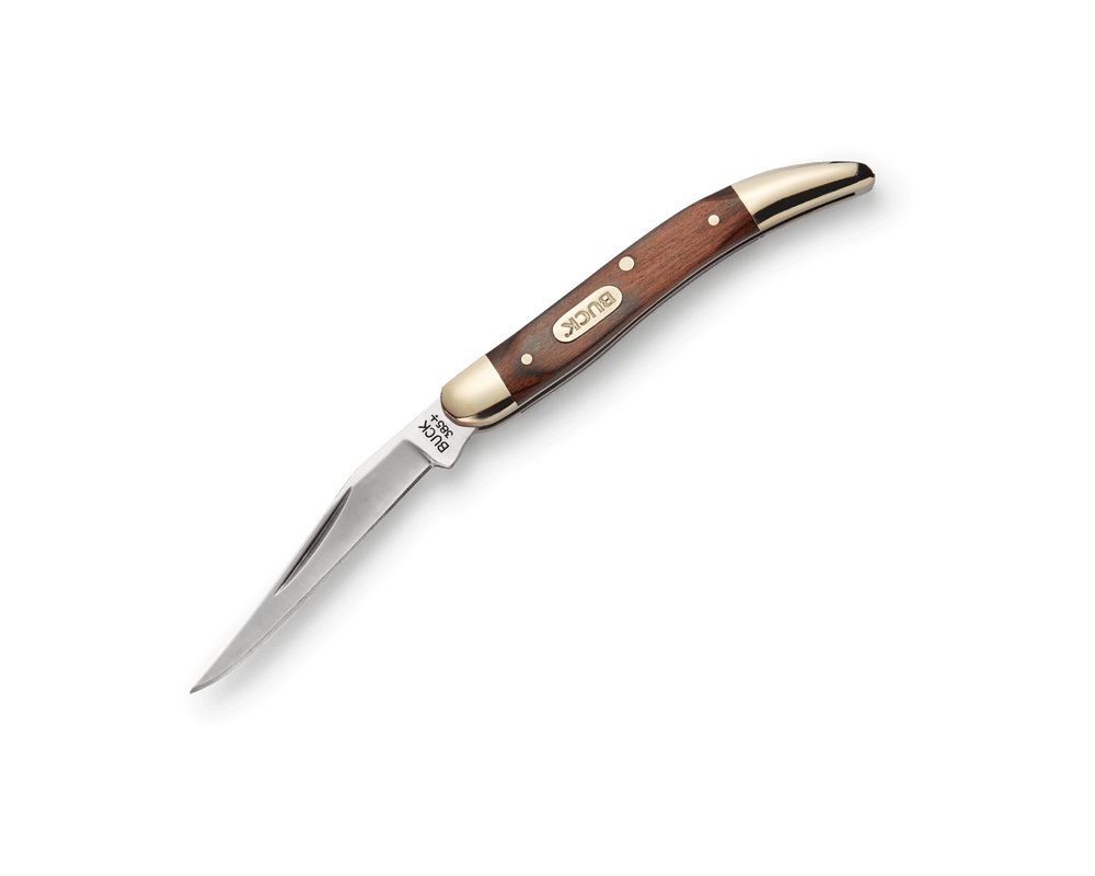Buck 385 Toothpick Knife Woodgrain