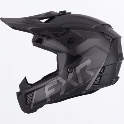 FXR Clutch EVO Helmet Youths' Black Ops Youths' Size L