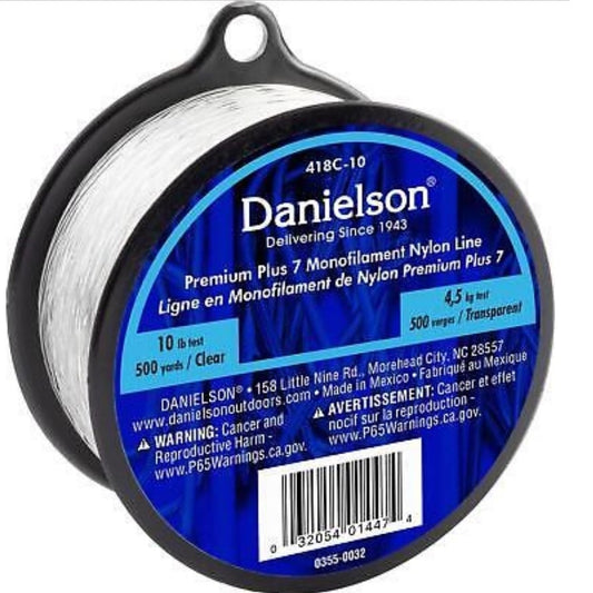 Danielson Plus 7 Mono Clear 10lb