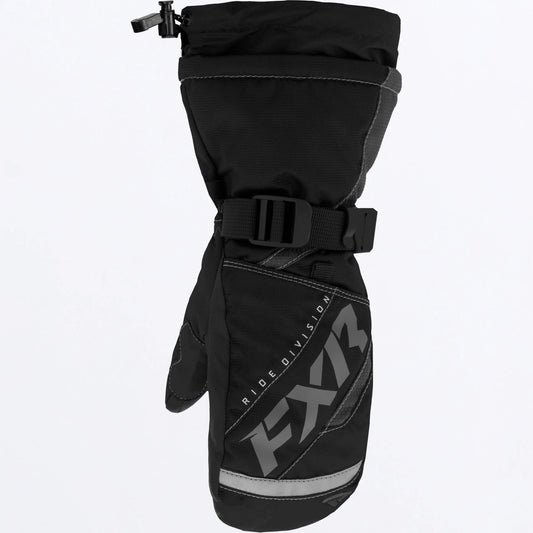 FXR Helix Mitt Youth's Black Size M