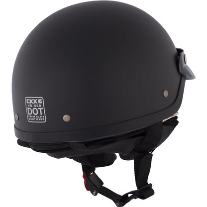 HELM VG500 SOLID BK MAT 2XL CKX