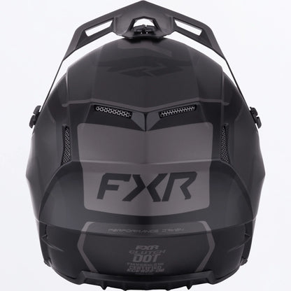 FXR Clutch EVO Helmet Youths' Black Ops Youths' Size L