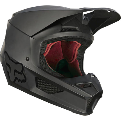 Fox Helmet V1 Solid Black Size S
