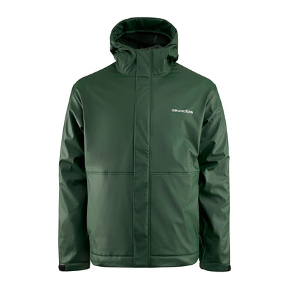 Grundens Neptune Thermo Jacket Green and Orange Size L