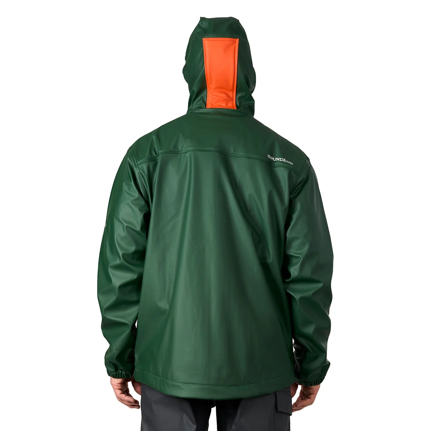 Grundens Neptune Thermo Jacket Green and Orange Size L