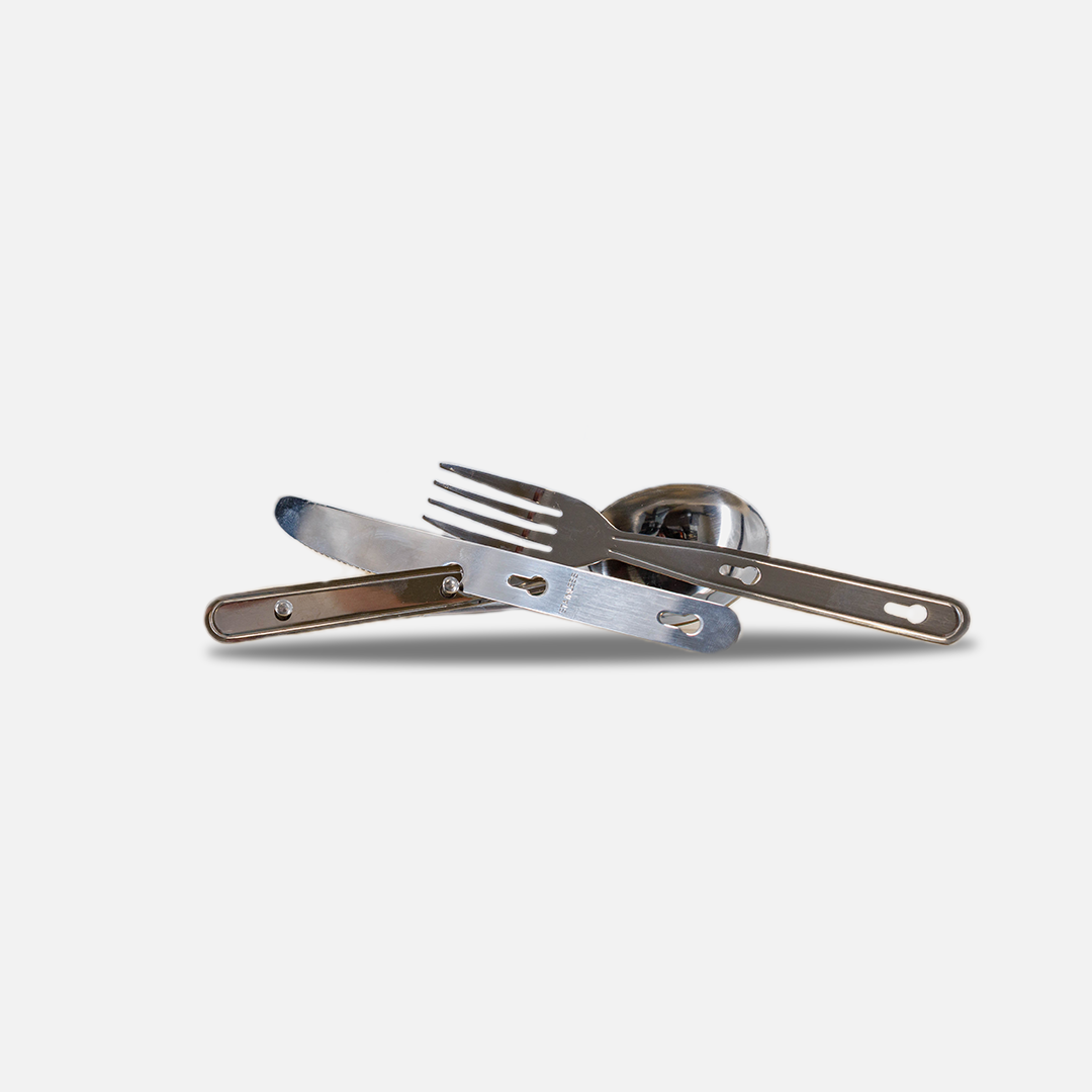 World Famous Stainless-Steel Chow Set