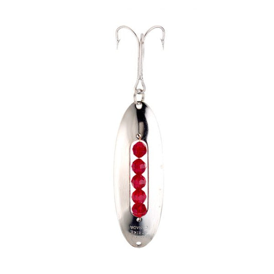 Lucky Strike Beaded Back Wobbler Nickel 2 3/4"
