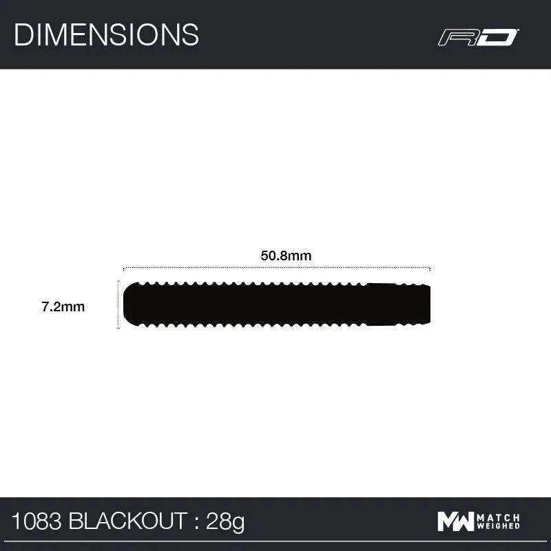 Winmau Blackout 1 Darts 28 g