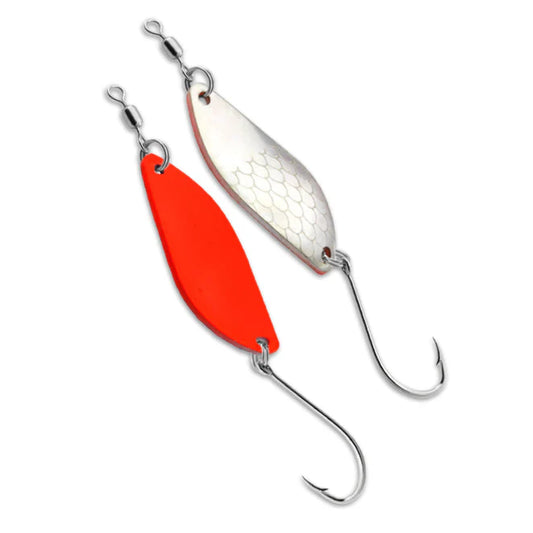 Gibbs Koho Spoon Silver Fire Orange 1oz