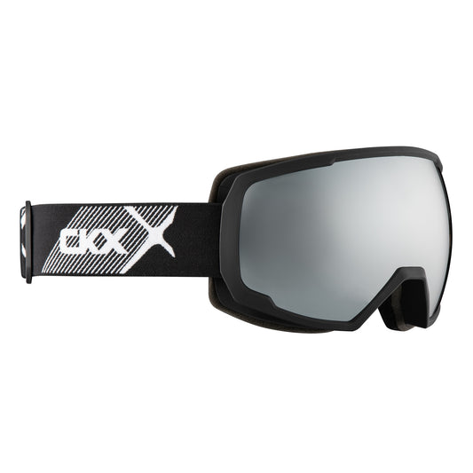 CKX Leopard Goggles JR Dual Lens Black with Mirror Silver