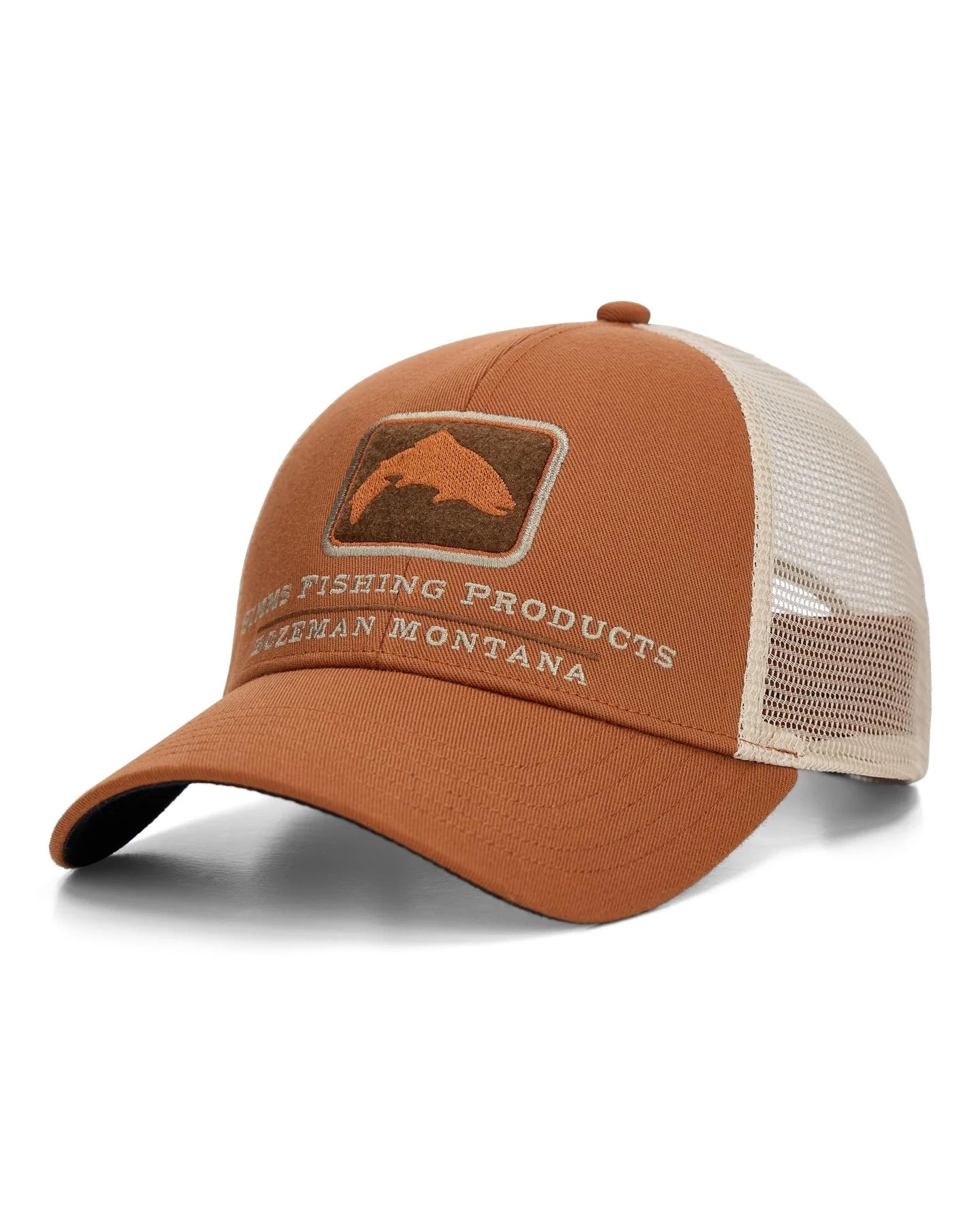 Simms Trout Icon Trucker Cap Stonefly