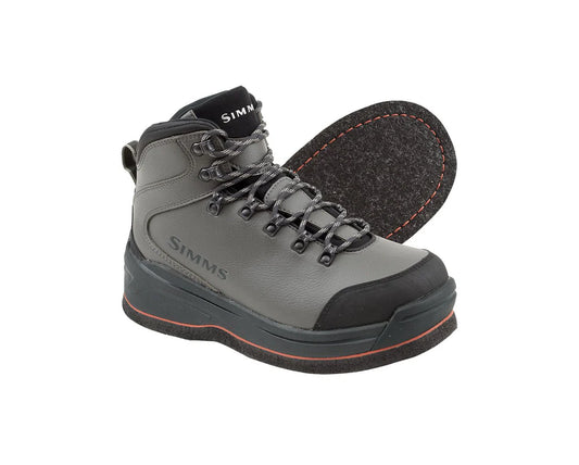 Simms Freestone Boot Felt Womens Gunmetal Size 6