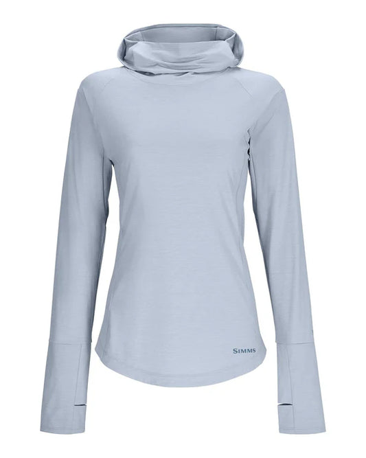 Simms SolarFlex Cooling Hoody Womens Steel Blue XL