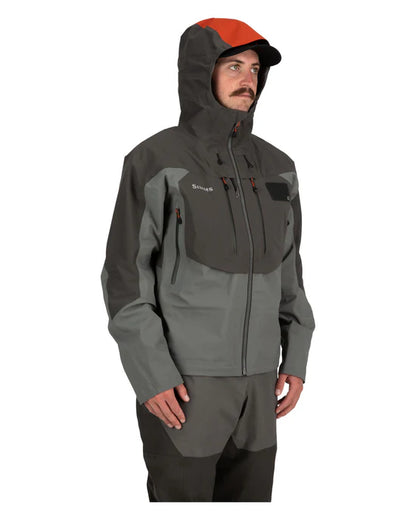 Simms G3 Guide Jacket Mens Gunmetal XL