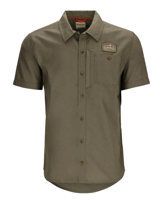 Simms Shop Shirt Mens Dark Stone 3XL