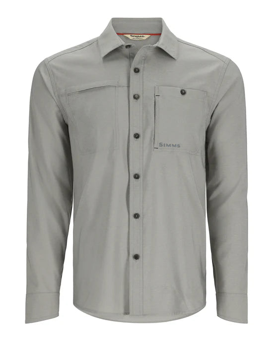 Simms Challenger Longsleeve Shirt Mens Cinder L