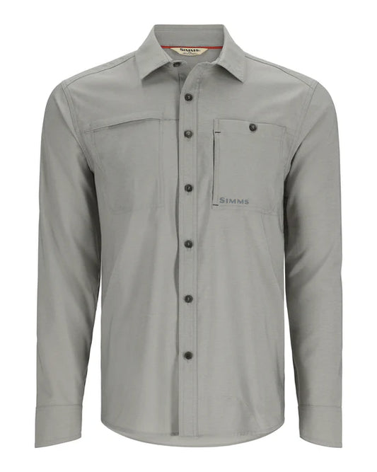 Simms Challenger Longsleeve Shirt Mens Cinder L