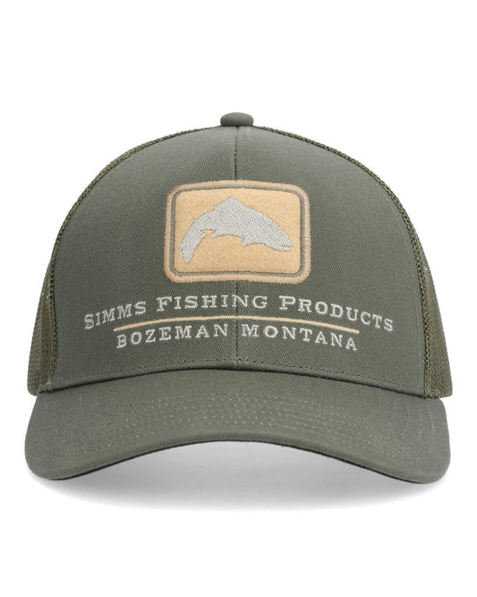 Simms Double Haul Icon Trucker Smokey Olive