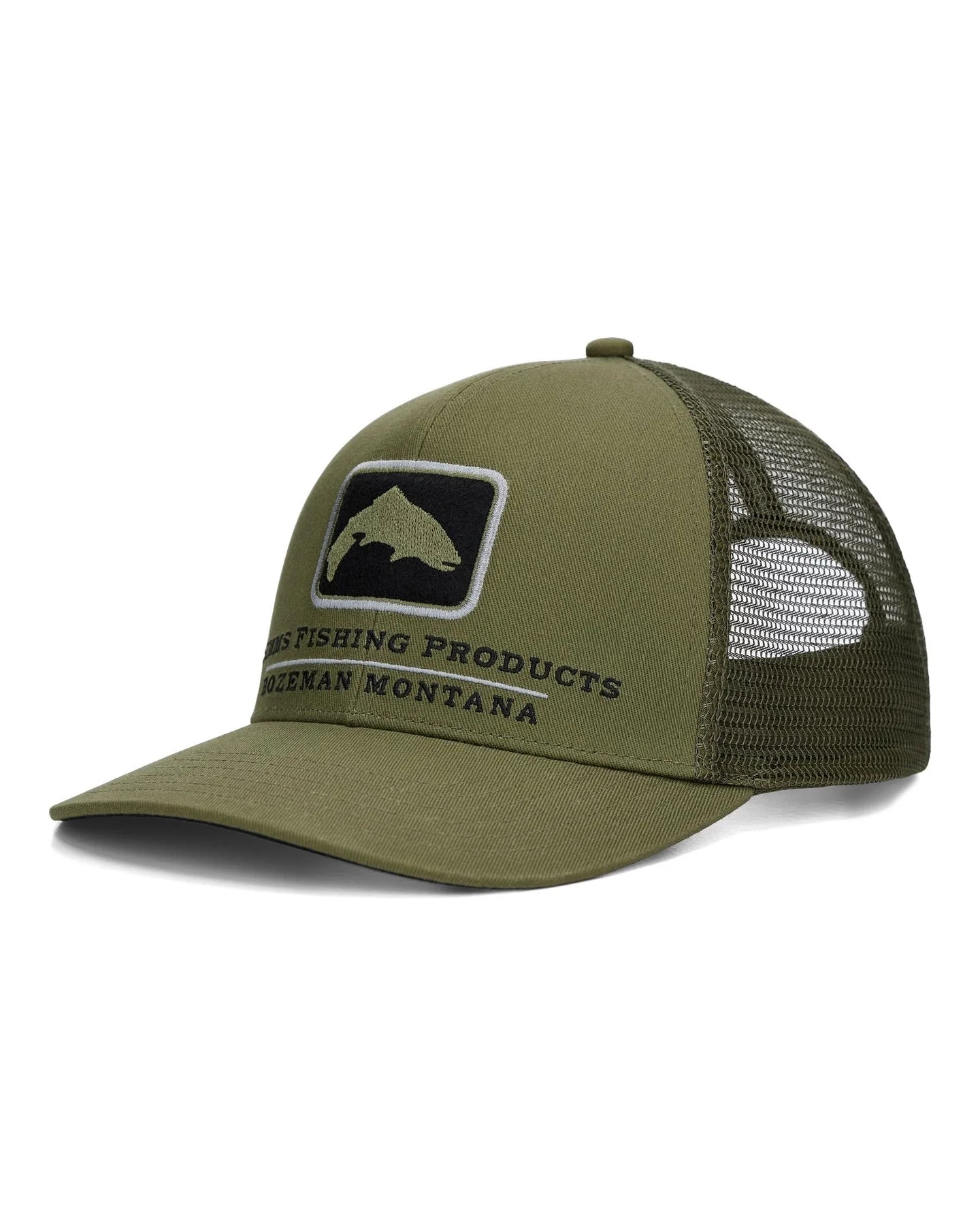 Simms Double Haul Icon Trucker Hat Loden