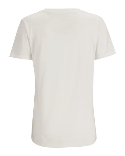 Simms Nostalgic Bass T-Shirt Womens White S
