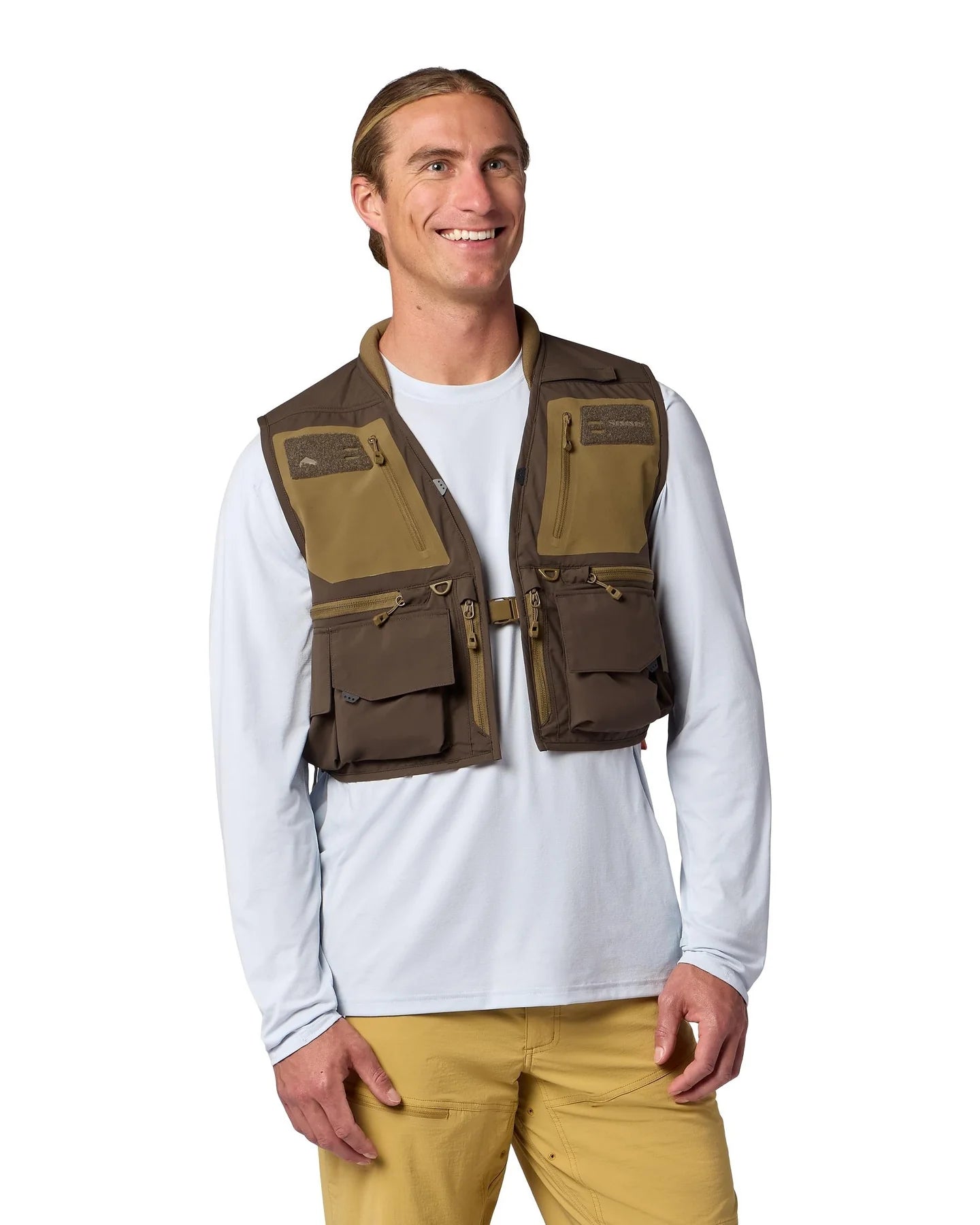 Simms Headwaters Vest Hickory Size L