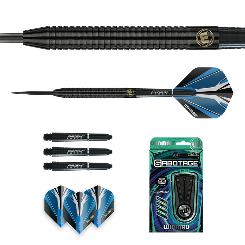 Winmau Sabotage Onyx Darts 26 g