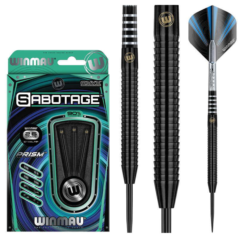 Winmau Sabotage Onyx Darts 26 g