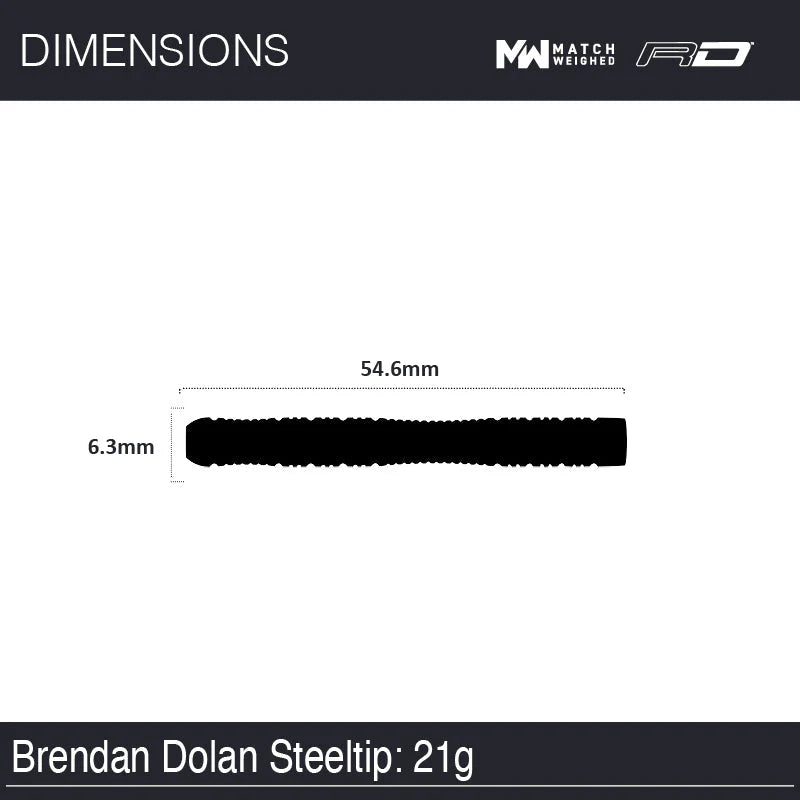 Winmau Brendan Dolan Player Edition Dart Set
