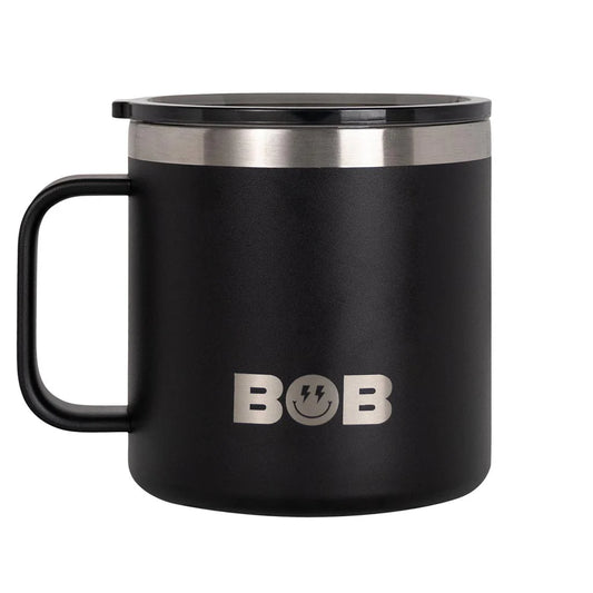 Bob Coffee Mug Bright Black 14oz