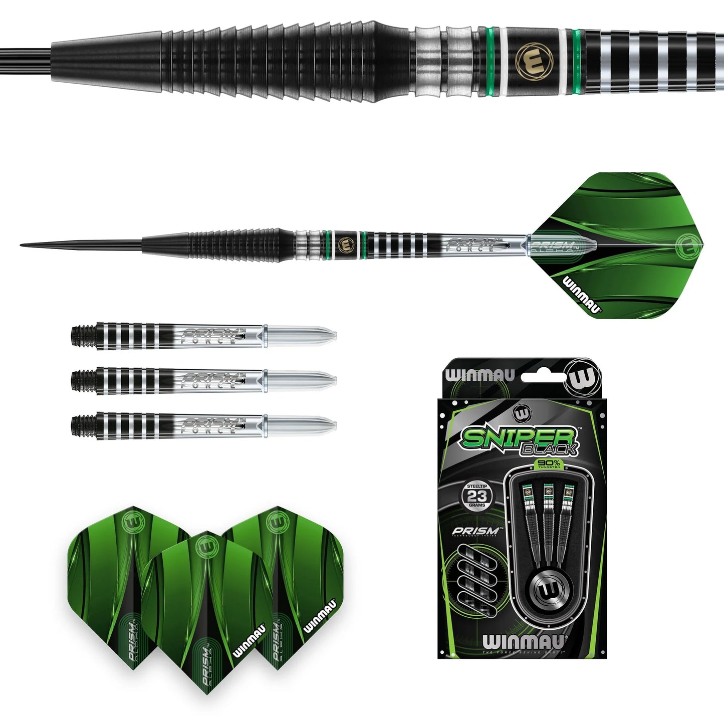 Winmau Sniper Black Darts 23 g