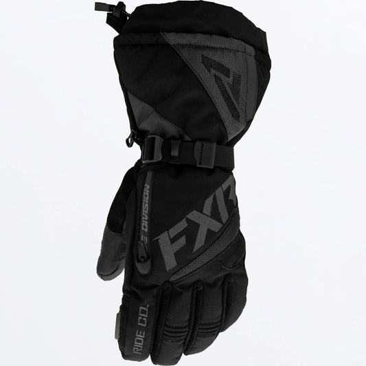 FXR Fusion Gloves Women's Black and Charcoal Size M