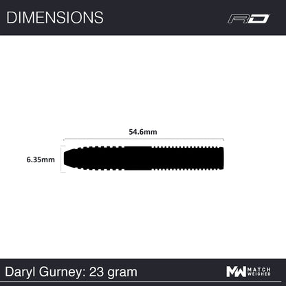 Winmau Daryl Gurney SC1 Dart Set 23 g