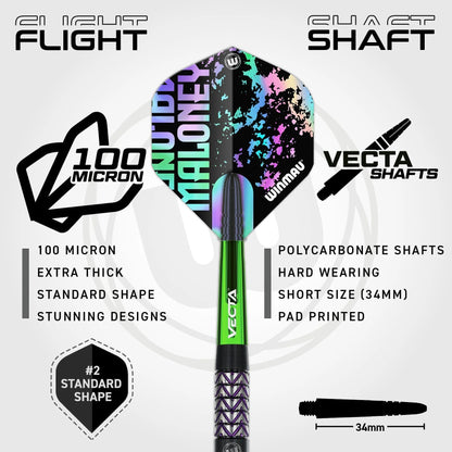 Winmau Mike Maloney Signature Dart Set