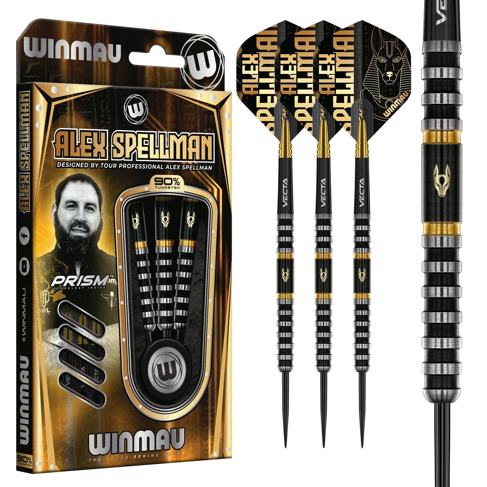 Winmau Alex Spellman Dart Set