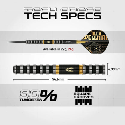 Winmau Alex Spellman Dart Set