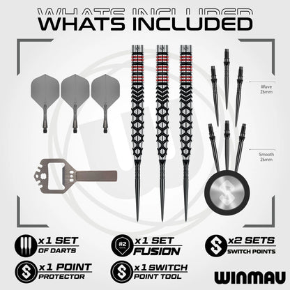 Winmau Fornax SP Tapered  Dart Set 23 g