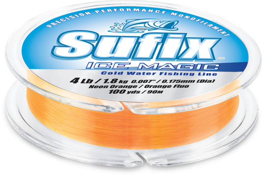Sufix Ice Magic Neon Orange 8lb 50yd