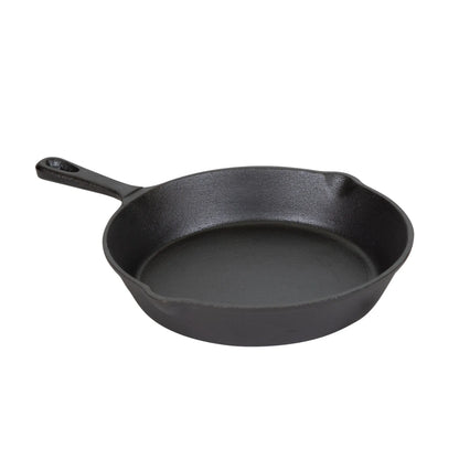 Stansport Pre-seasoned Cast Iron Frying Pan 10"