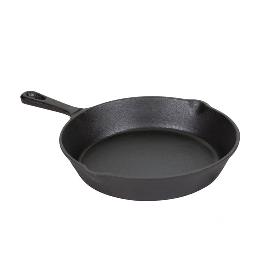 Stansport Pre-seasoned Cast Iron Frying Pan 10"
