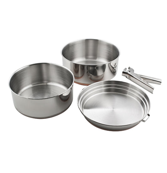 Chinook Plateau Stainless Steel Cookset