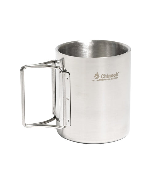 Chinook Timberline Double-Wall Mug w/ Folding Handle