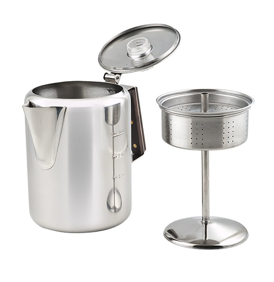 Chinook Timberline Stainless Steel Coffee Percolator