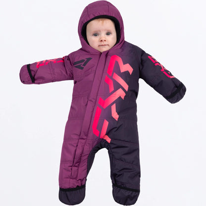 FXR CX Snowsuit Wine/Razz-Melon Fade Size 0-6 Months