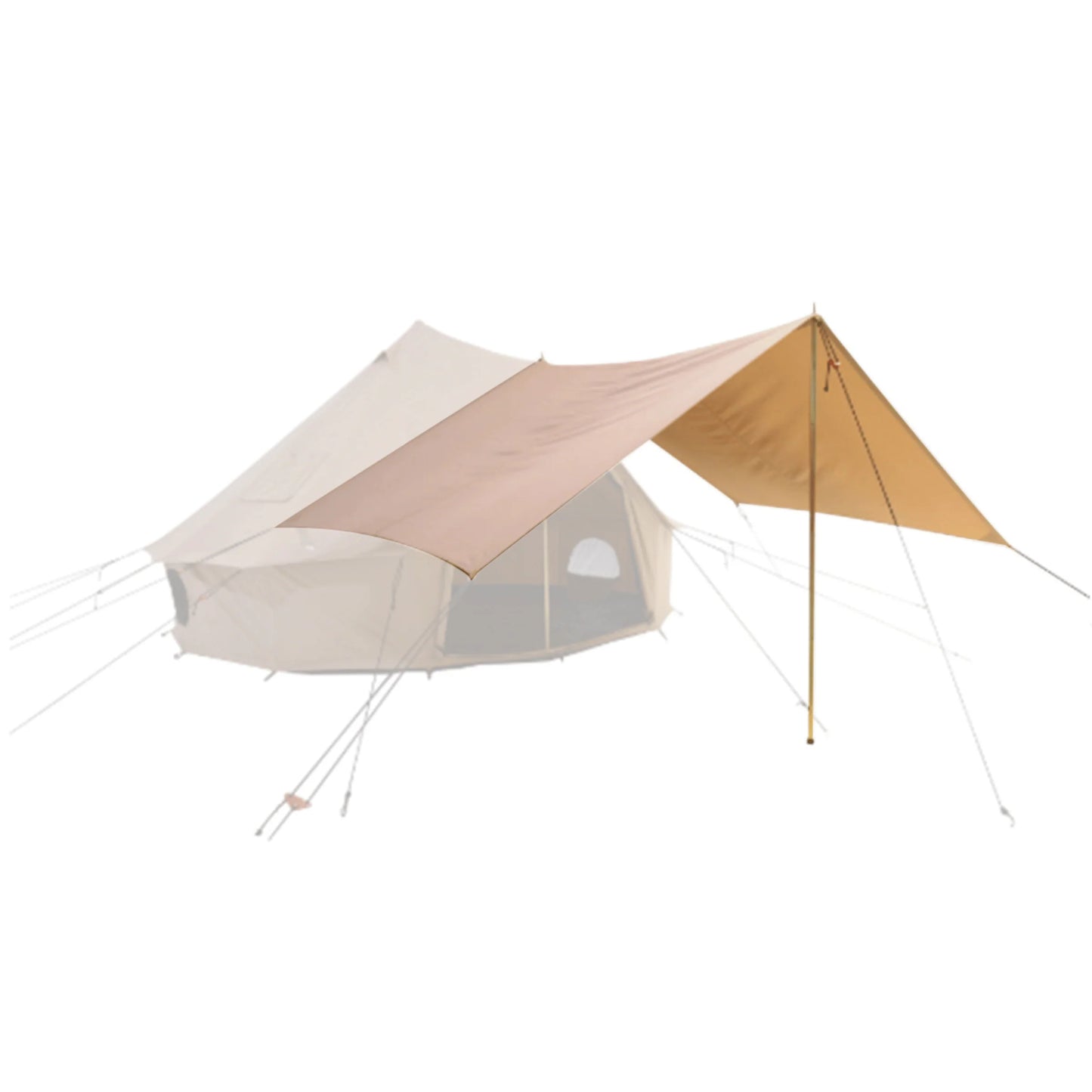 White Duck Awning for 13'/16'/20' Regatta Tents Sandstone (In-Store Pickup Only)