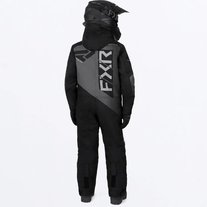 FXR Helium Monosuit Children's Black/Char Size 2