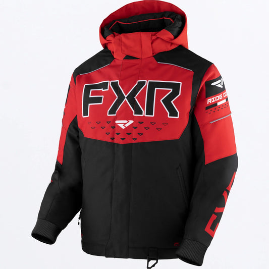FXR Helium Jacket Children's Black and Red Size 2