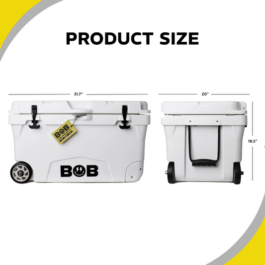 BOB The BFF Hard Cooler Brilliant White 70.97L 75QT  **In-Store Pickup Only**