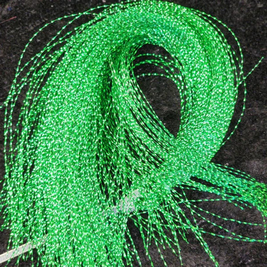 Hareline Krystal Flash Green